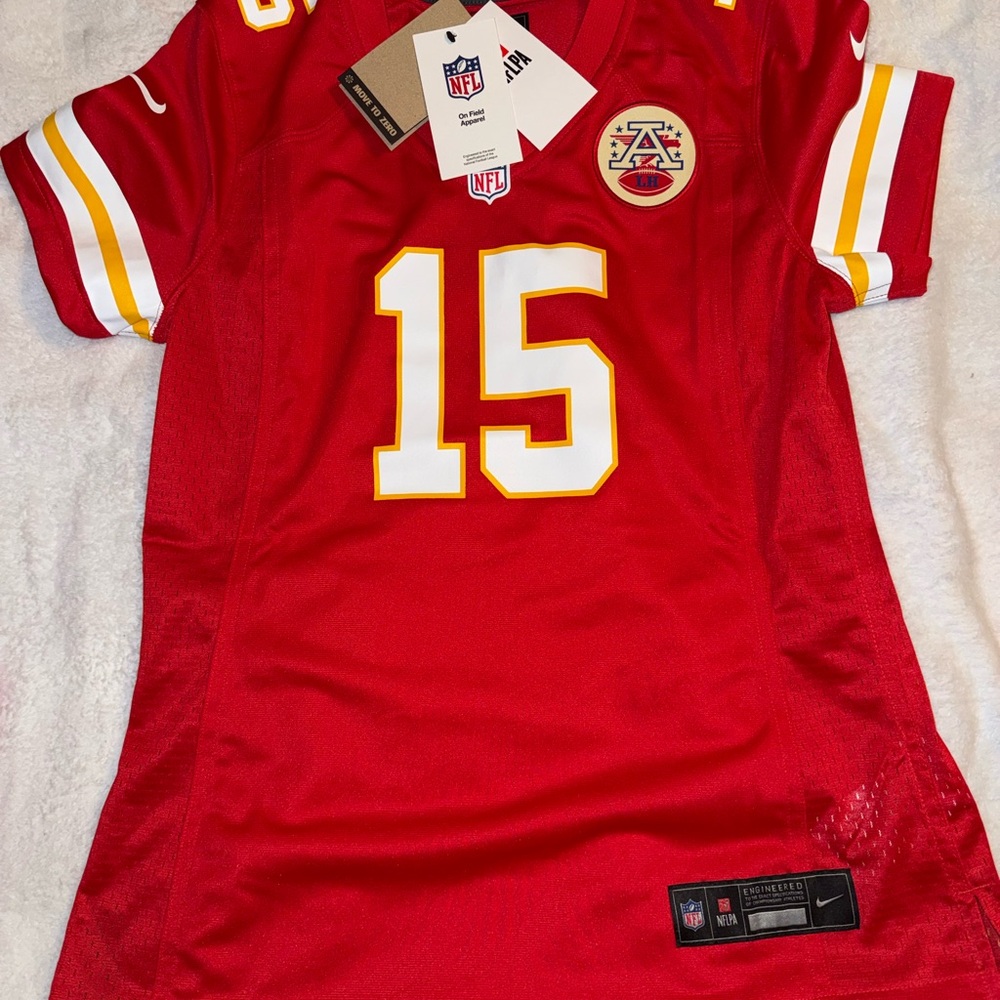 NFL Red Nike Jersey with Logo Patch